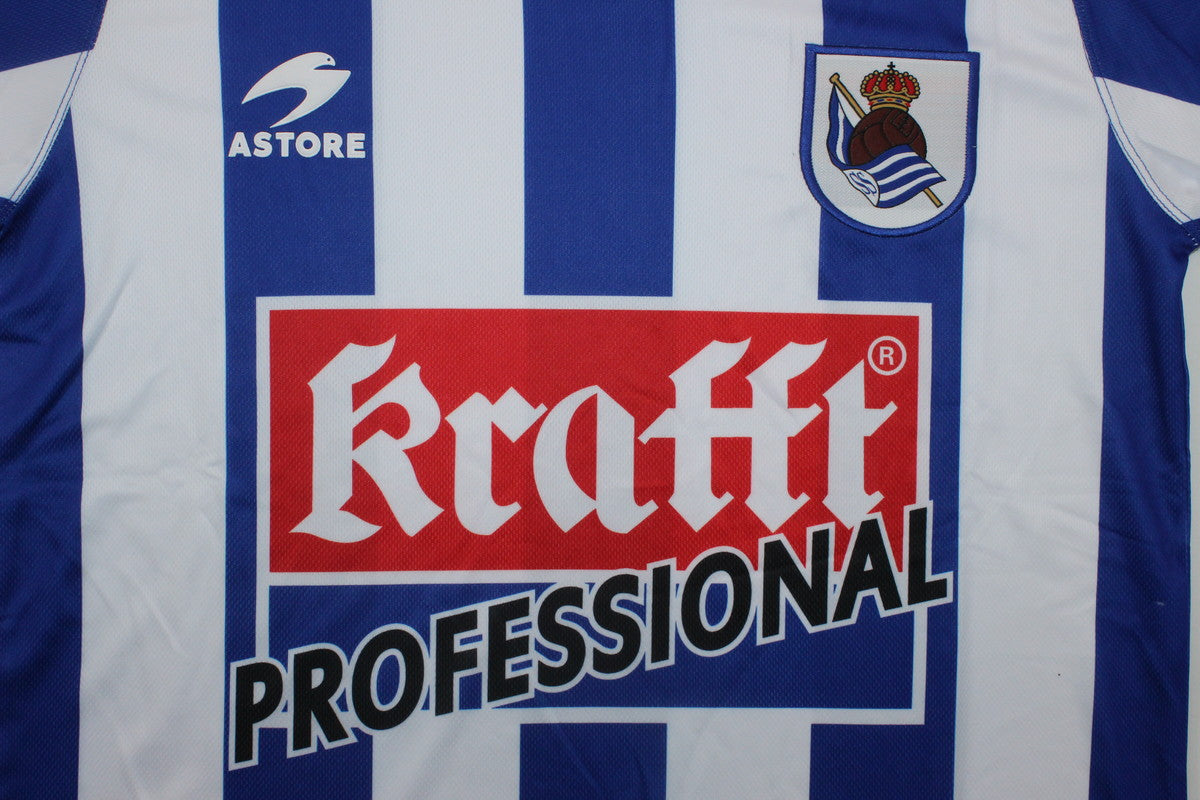 Camiseta de local de la Real Sociedad 2002/03