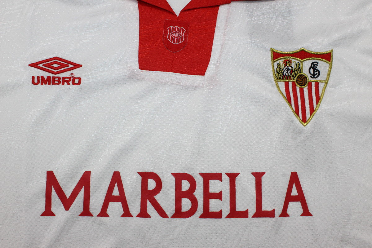 Camiseta local del Sevilla 1994/96