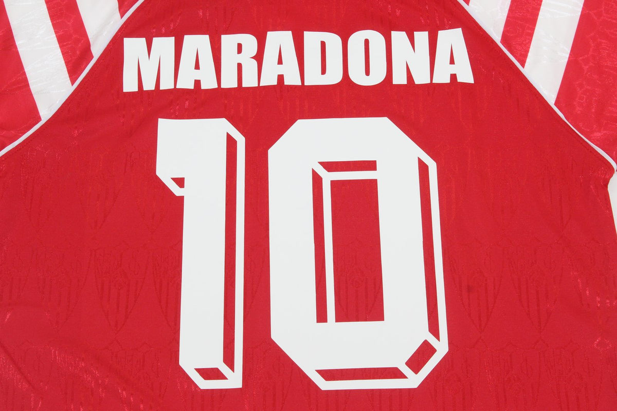Camiseta de visitante del Sevilla 1992/93