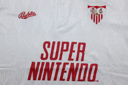 Camiseta de local del Sevilla 1990/92