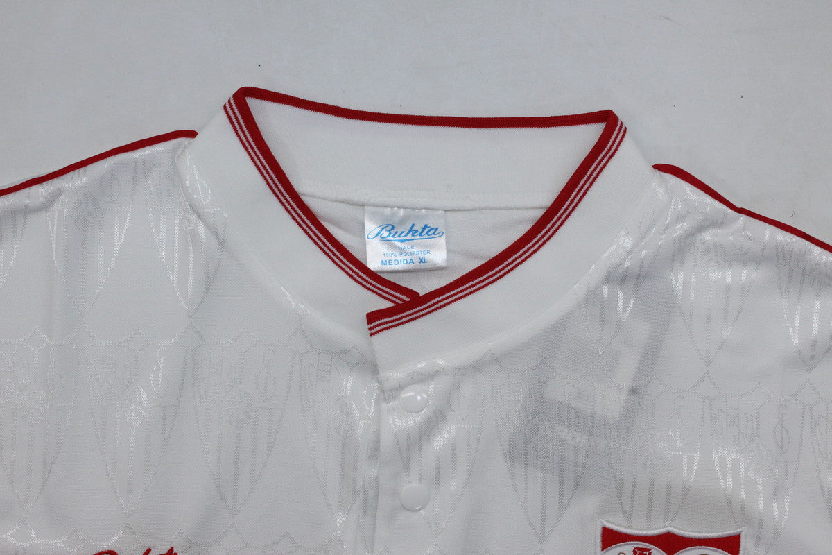 Camiseta de local del Sevilla 1990/92