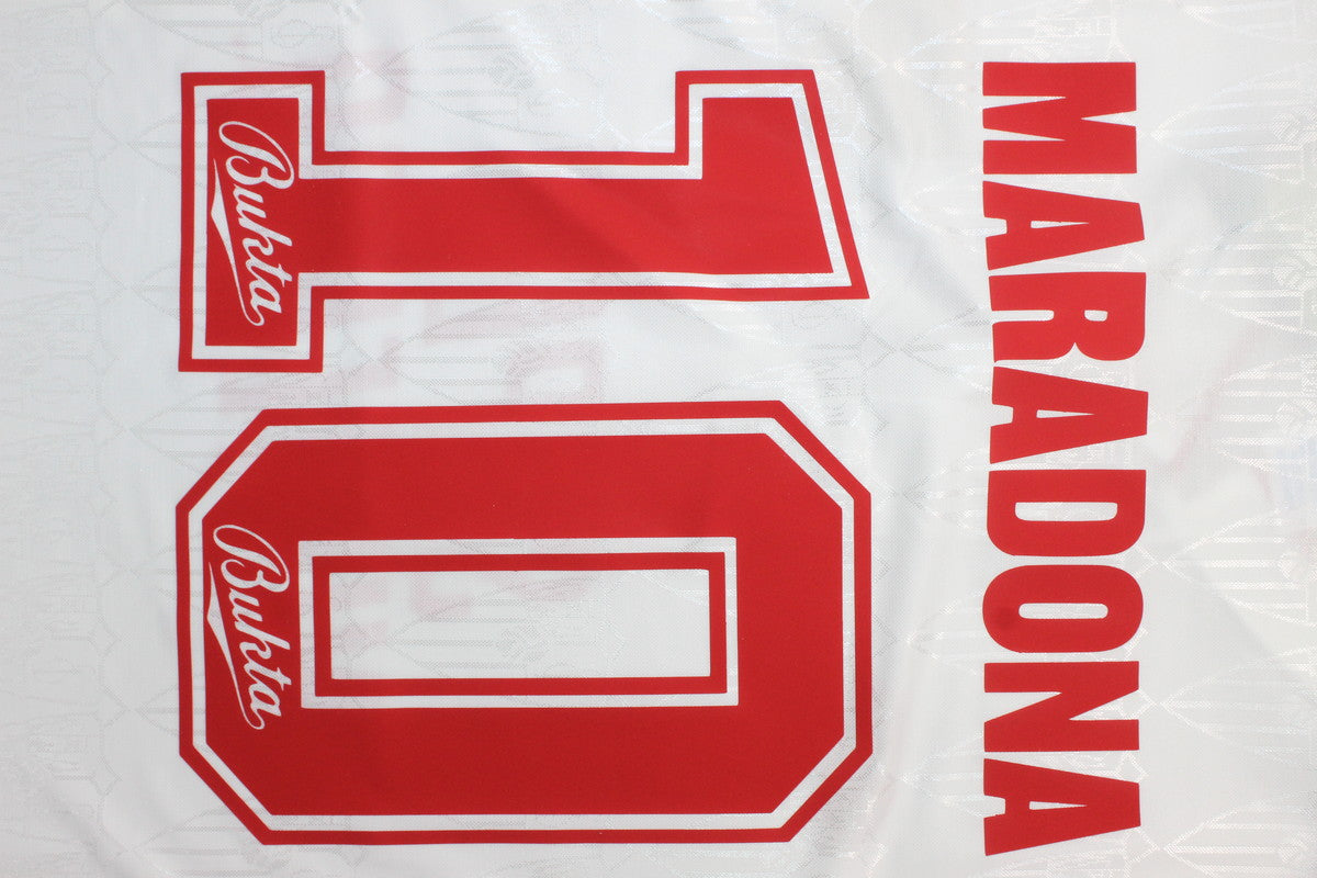 Camiseta de local del Sevilla 1990/92