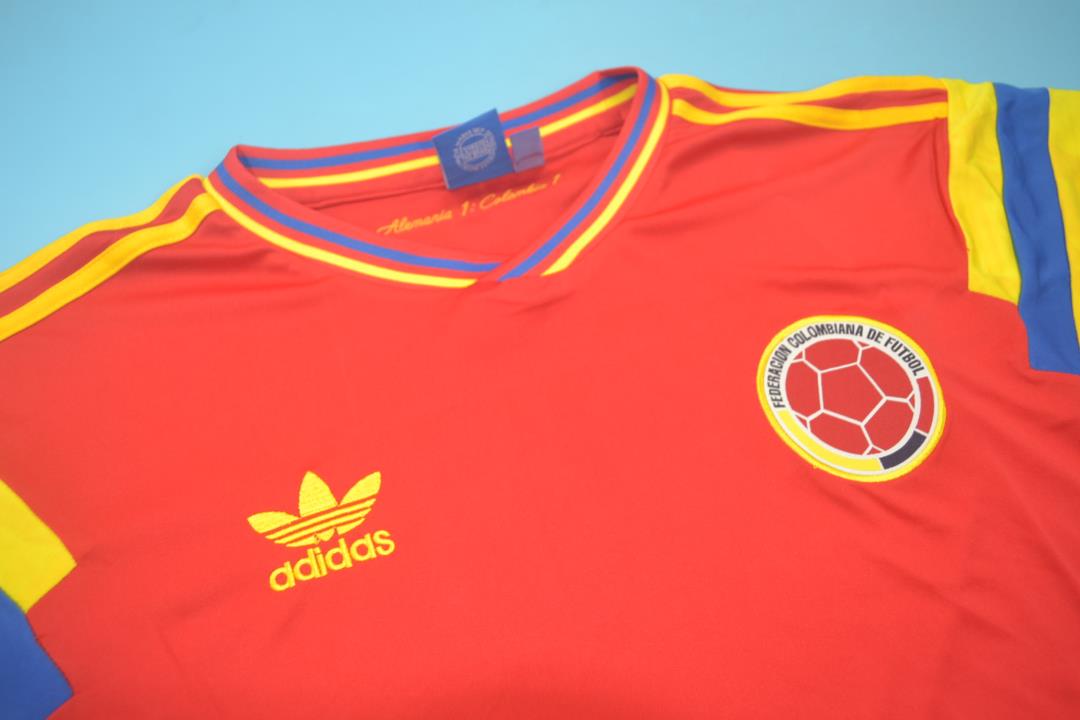 Camiseta de visitante de Colombia 1990