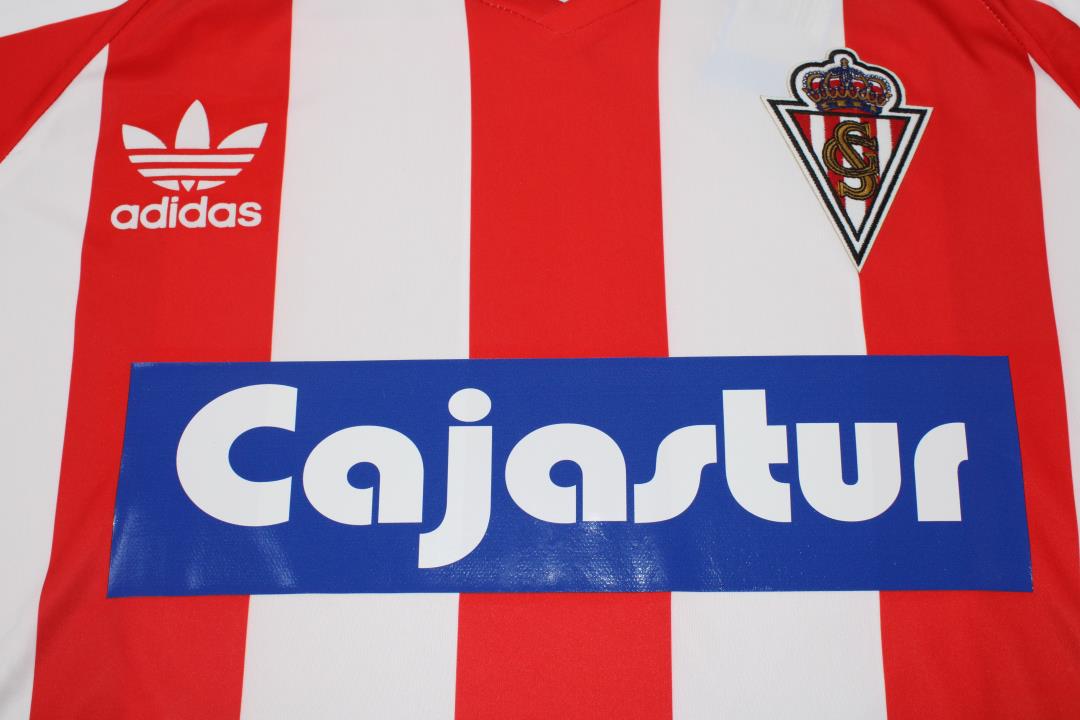 Maillot Domicile Sporting Gijón 1986/87