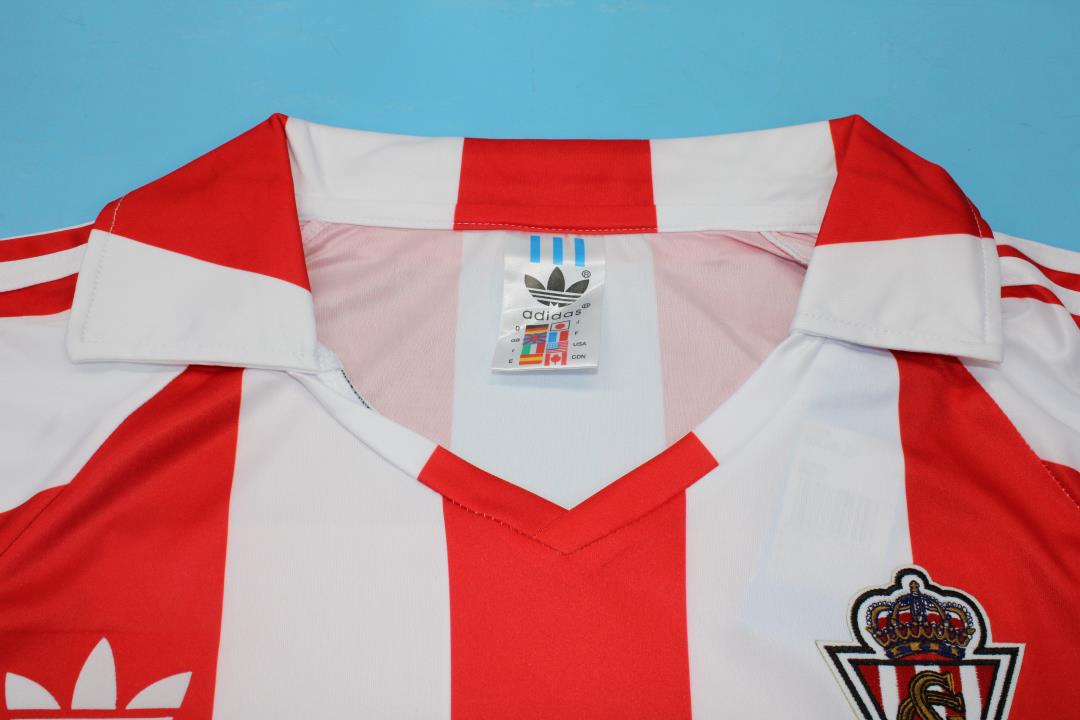 Maillot Domicile Sporting Gijón 1986/87