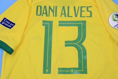 Maillot domicile finale Copa America Brésil 2019/20