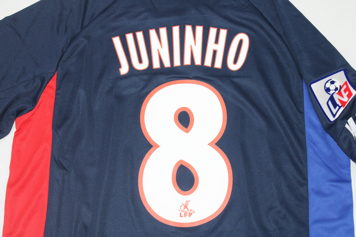 Camiseta visitante del Olympique Lyon 2001/02