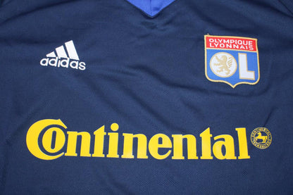 Camiseta visitante del Olympique Lyon 2001/02