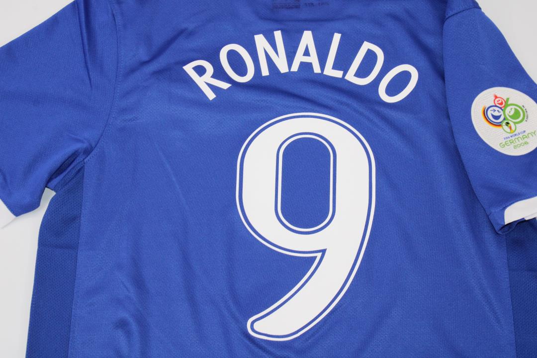 Camiseta visitante de Brasil 2006/07