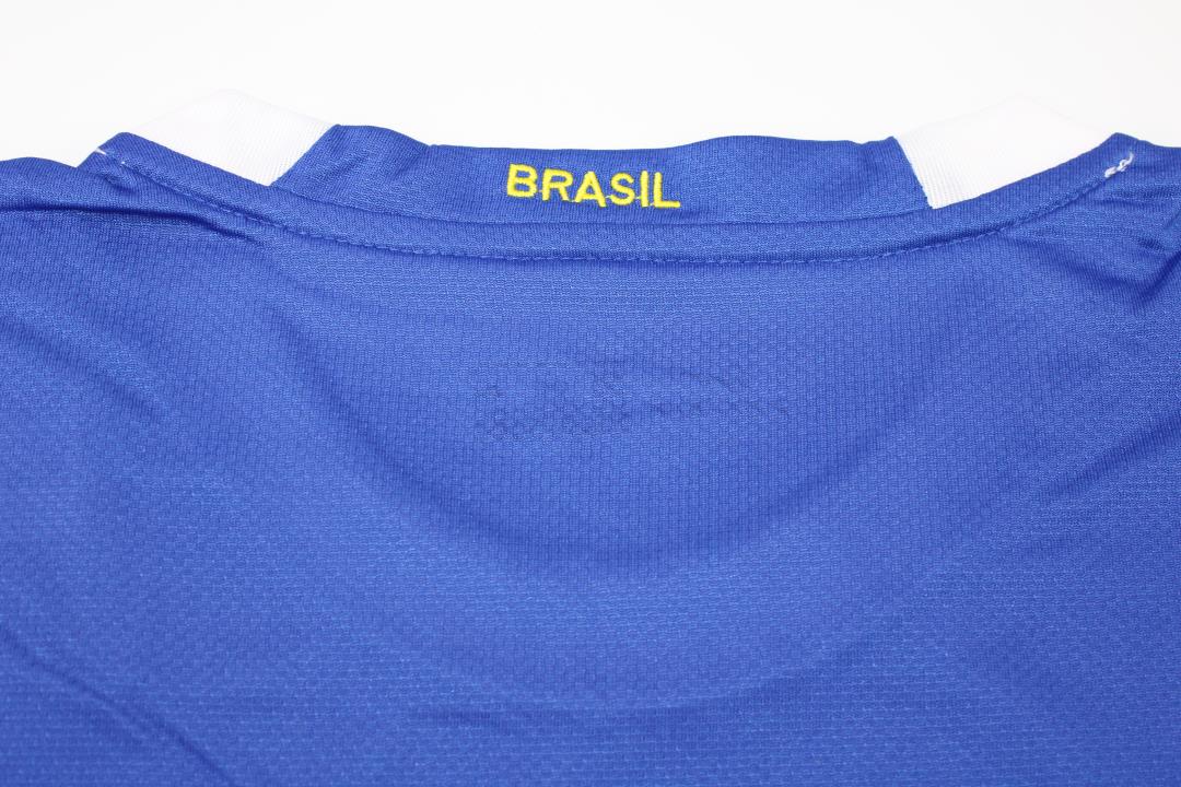 Camiseta visitante de Brasil 2006/07