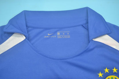 Camiseta de visitante de Brasil 2002/04
