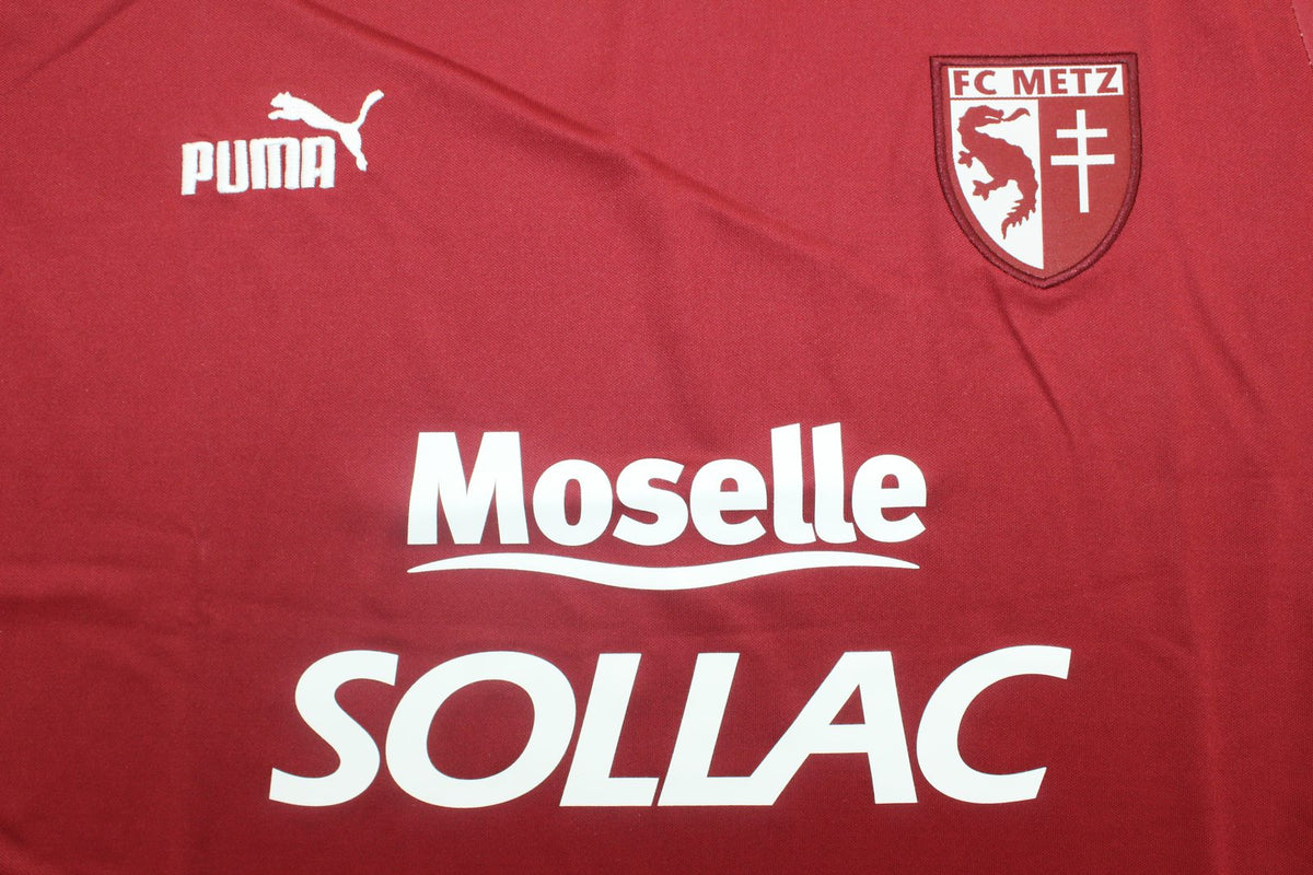 Camiseta local del Metz 2003/04