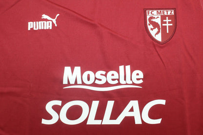 Camiseta local del Metz 2003/04