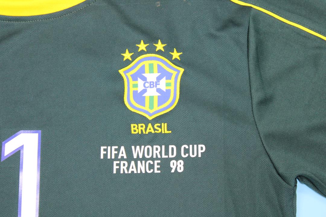 Maillot Gardien de But Brésil Coupe du Monde 1998/00