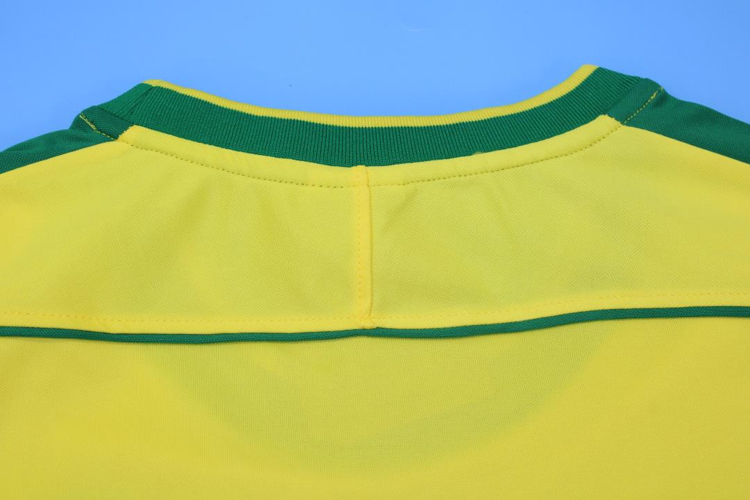 Brasil 1998/00 Camiseta de local de manga larga