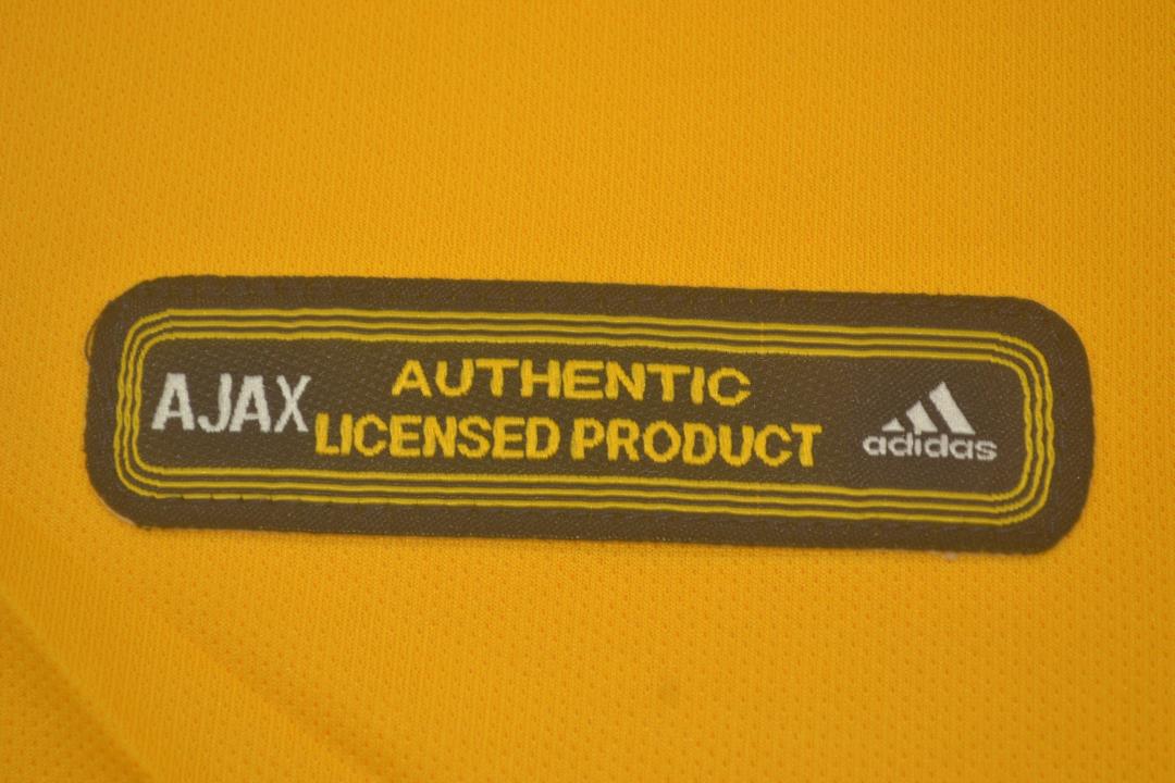 Camiseta visitante del Ajax 2000/01