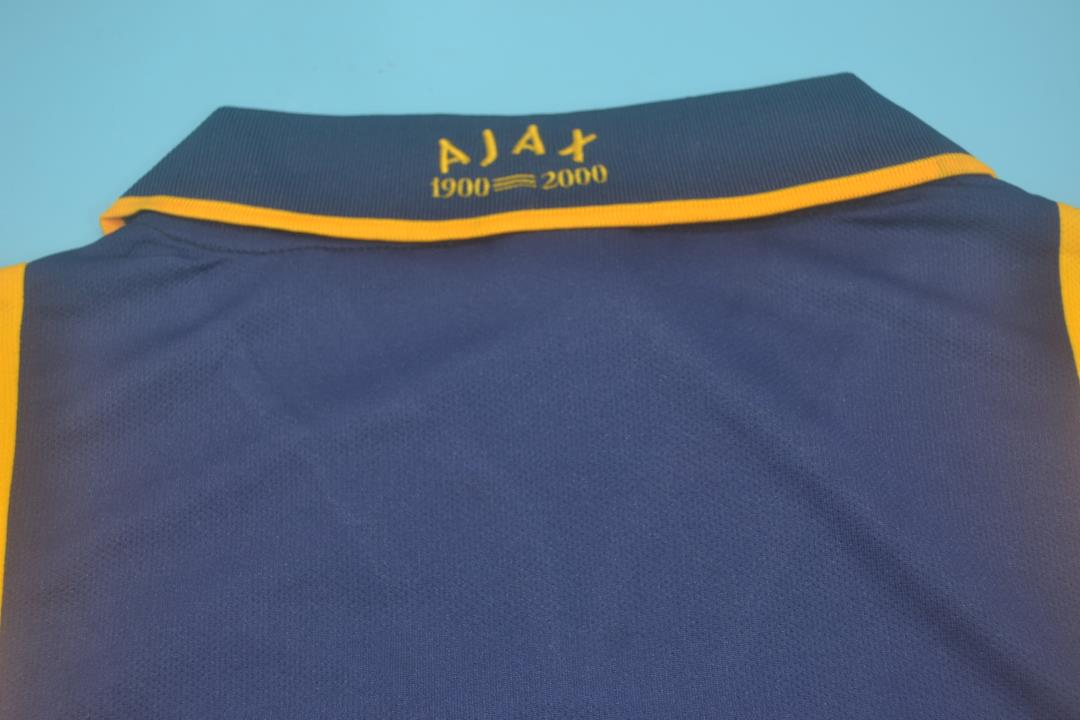 Camiseta visitante del Ajax 2000/01