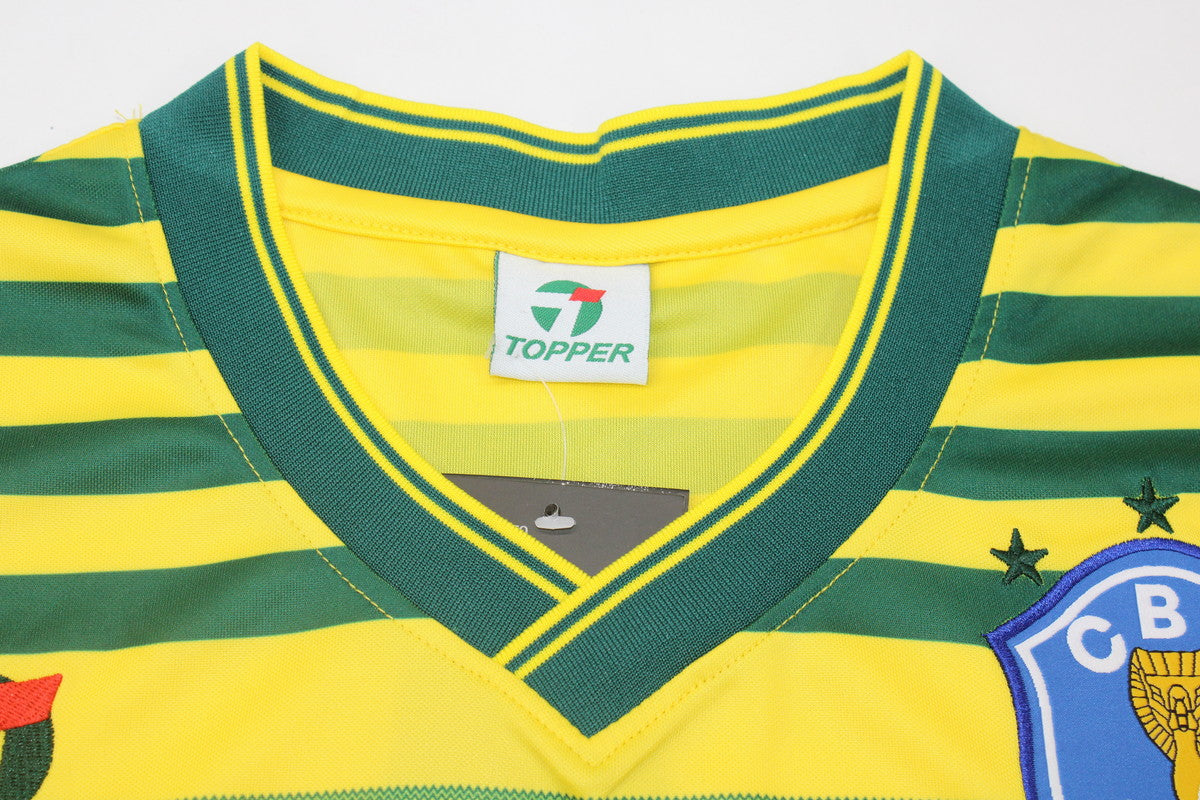 Camiseta local de Brasil 1984/85