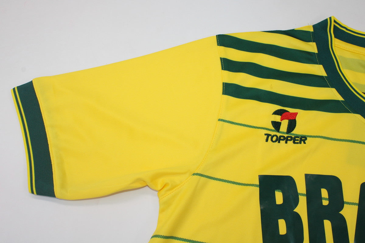 Camiseta local de Brasil 1984/85