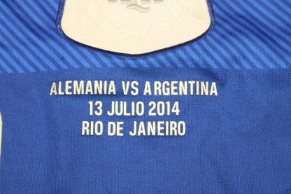 Argentina 2014/15 Long Sleeves WC Final Away Shirt