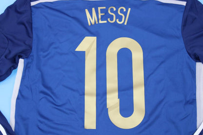 Argentina 2014/15 Long Sleeves WC Final Away Shirt