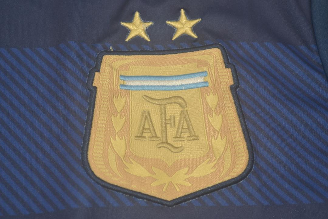 Argentina Camiseta de visitante Final Copa del Mundo 2014/15