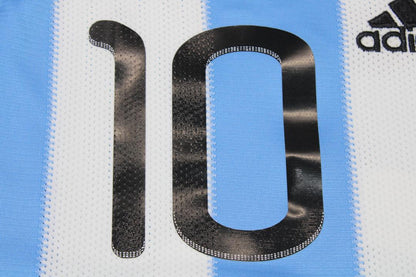 Camiseta de local de Argentina 2010/11