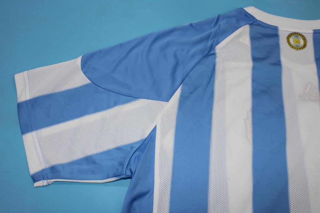 Camiseta de local de Argentina 2010/11