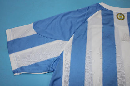 Camiseta de local de Argentina 2010/11