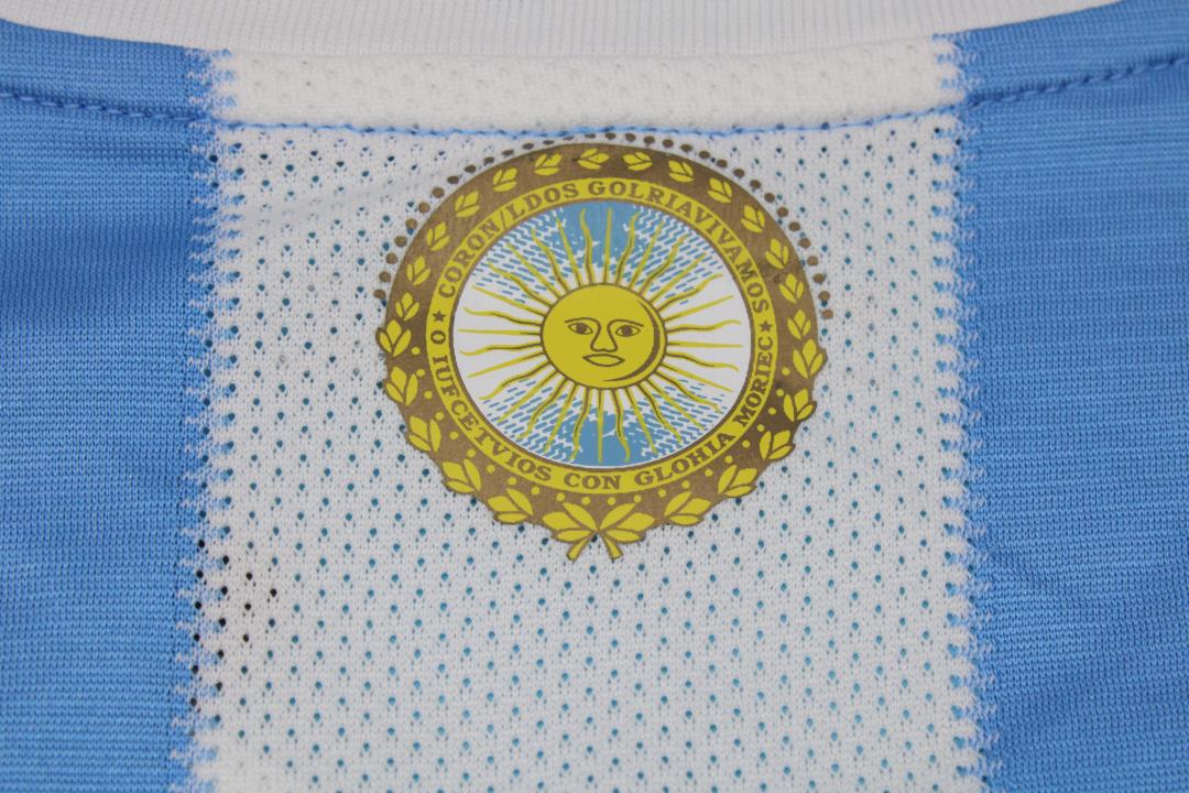 Camiseta de local de Argentina 2010/11