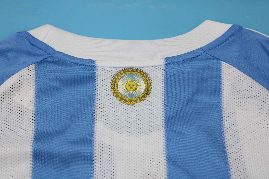 Camiseta de local de Argentina 2010/11