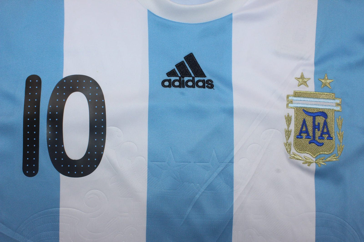 Camiseta local de Argentina 2008/10