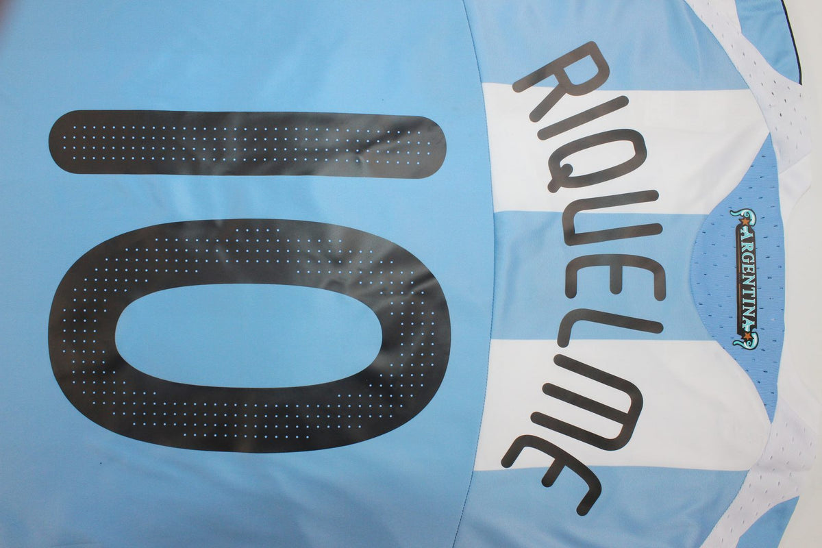 Camiseta local de Argentina 2008/10