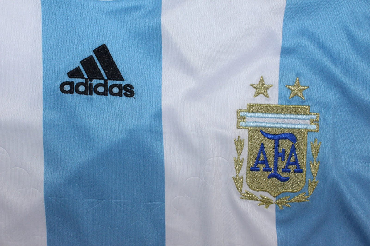 Camiseta local de Argentina 2008/10