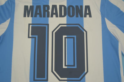 Argentina 1986/88 Camiseta Local Manga Larga