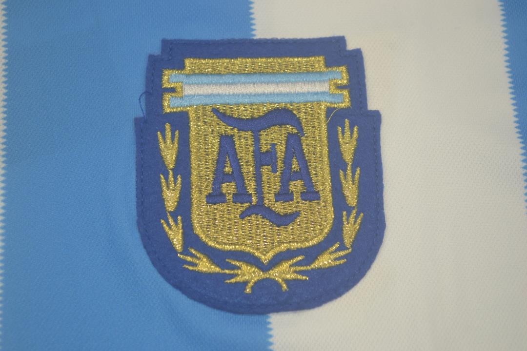 Argentina 1986/88 Camiseta Local Manga Larga