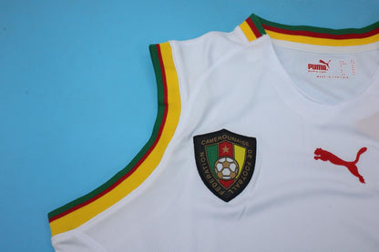Camiseta de visitante de Camerún 2002