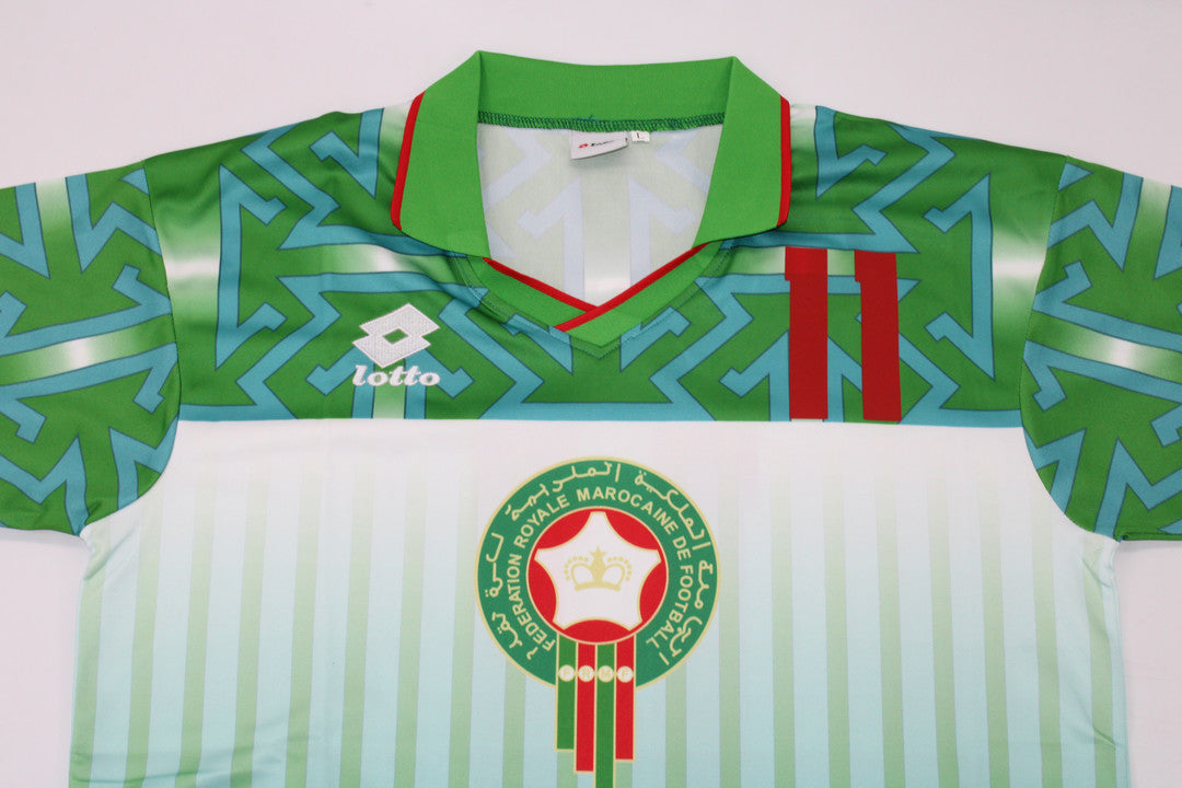 Camiseta visitante de Marruecos 1994/95