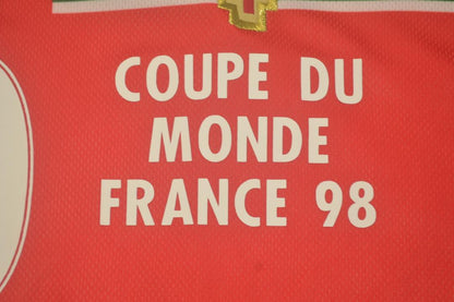 Maroc Maillot Domicile Coupe du Monde 1998/99