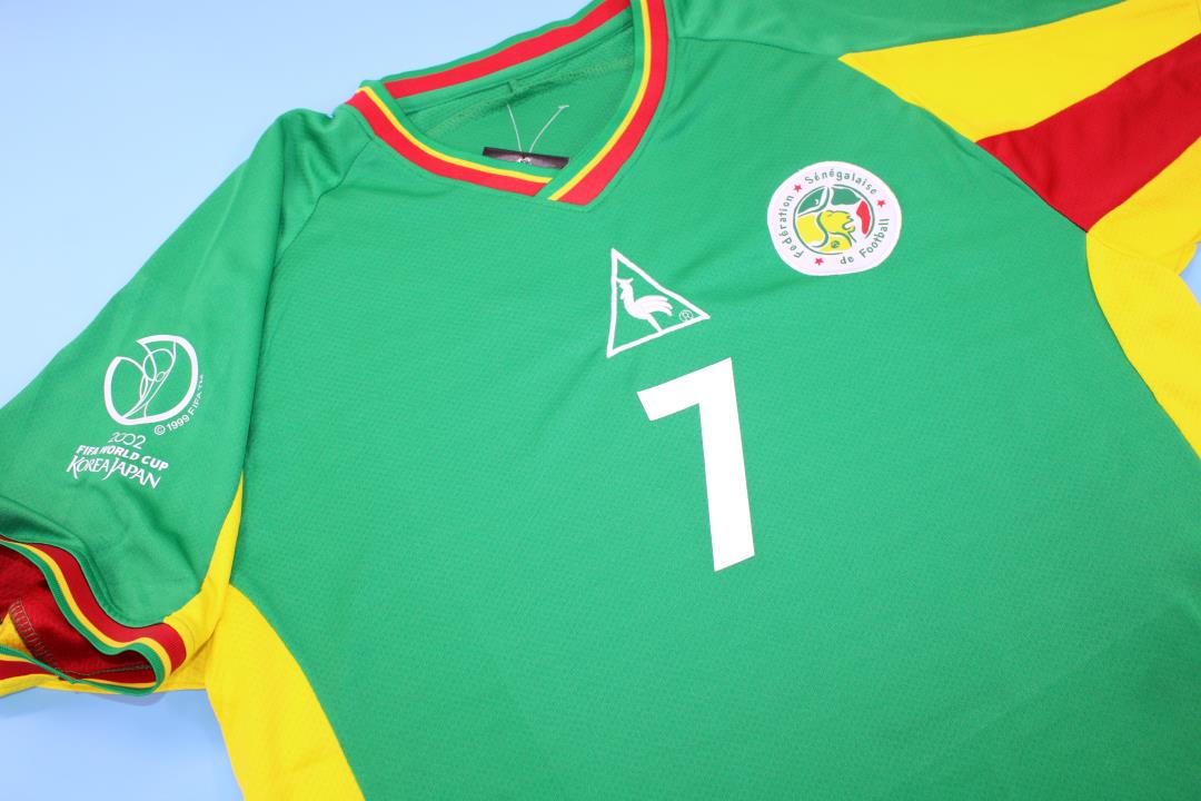 Maillot extérieur du Sénégal 2002/04