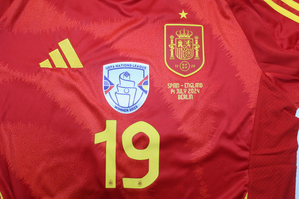 España Camiseta de la Primera Equipación Final Euros 2023/24