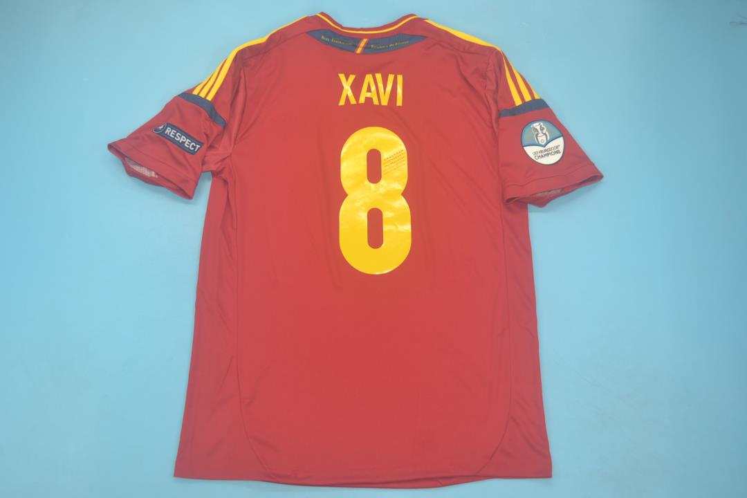 Maillot Domicile Final Espagne Euros 2012/13