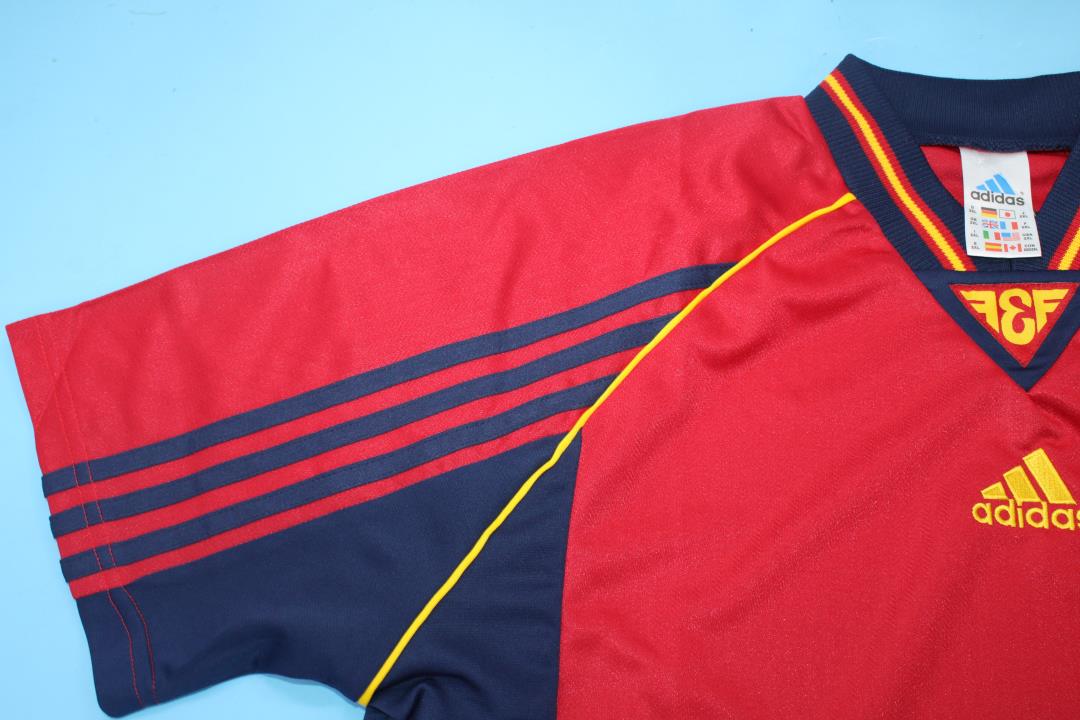 Camiseta Mundial de España 1998/00 Local