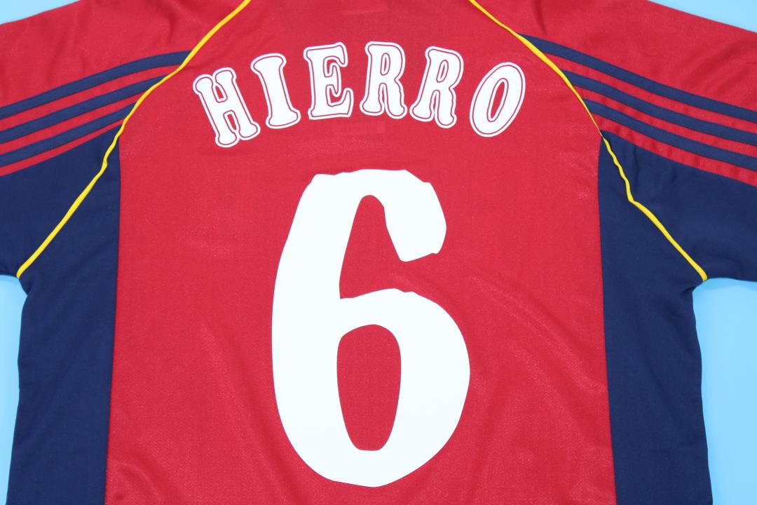 Camiseta Mundial de España 1998/00 Local