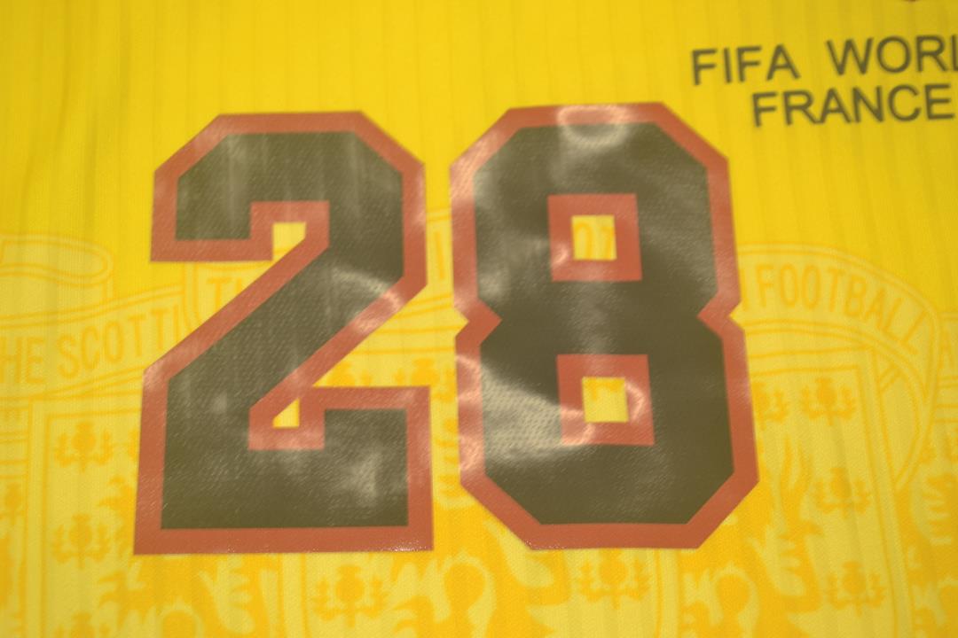 Maillot extérieur Écosse Coupe du Monde 1997/99