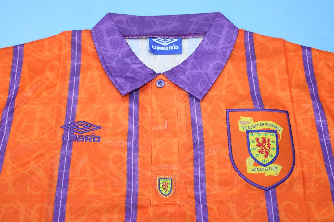Maillot extérieur Écosse 1993/95