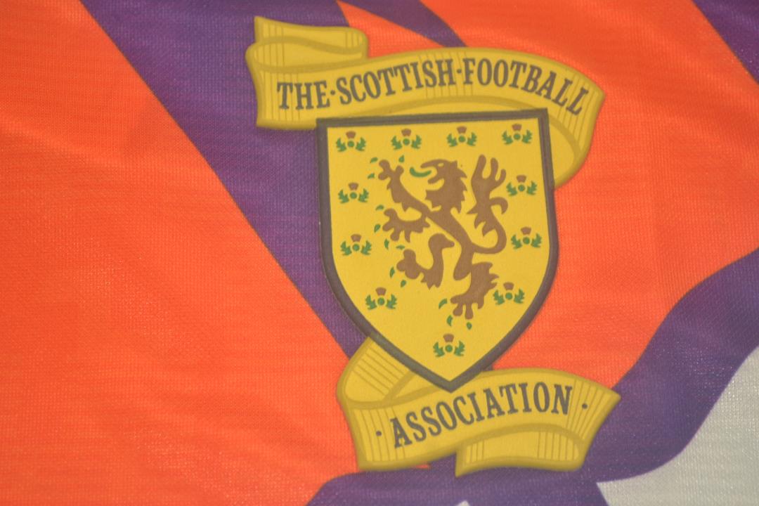 Camiseta de visitante Escocia 1991/93