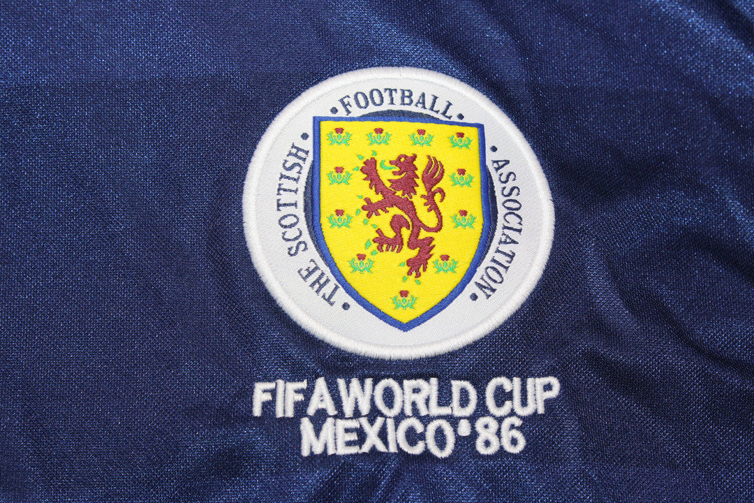 Maillot domicile de la Coupe du Monde Écosse 1985/88