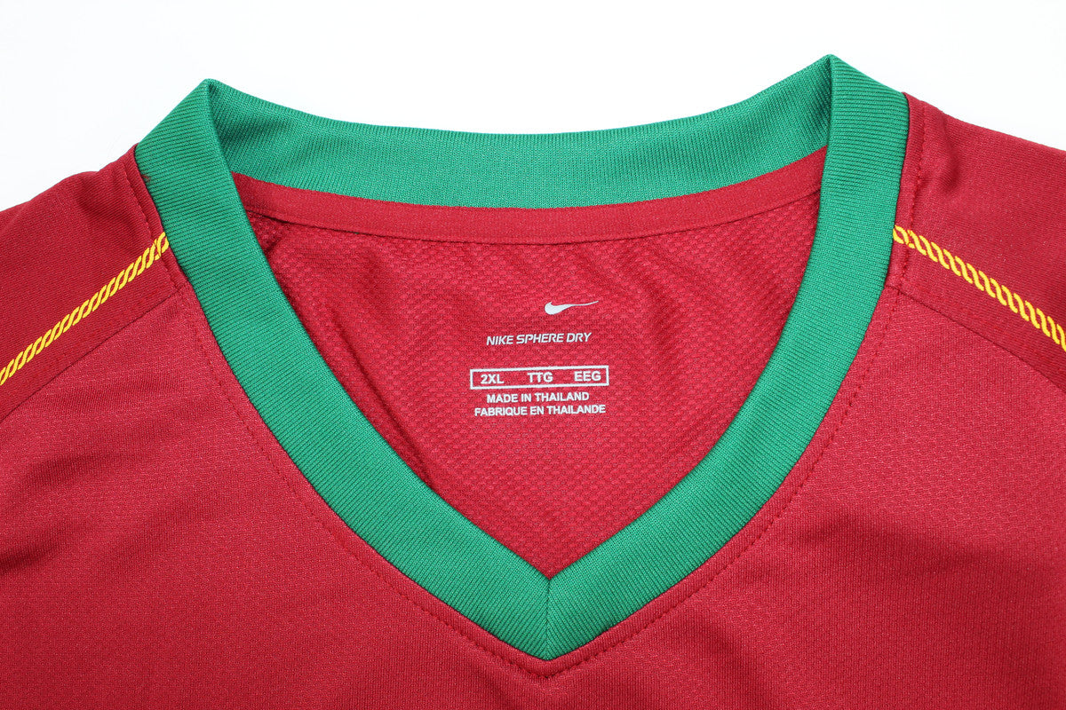 Camiseta de local de manga larga Portugal 2006/08