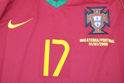 Portugal 2006/08 World Cup Quarter Final Home Shirt